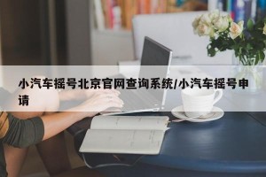 小汽车摇号北京官网查询系统/小汽车摇号申请