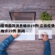 云南疫情最新消息确诊19例:云南疫情最新消息确诊19例 新闻
