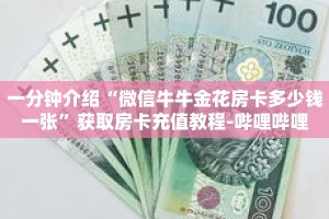 一分钟介绍“微信牛牛金花房卡多少钱一张”获取房卡充值教程-哔哩哔哩