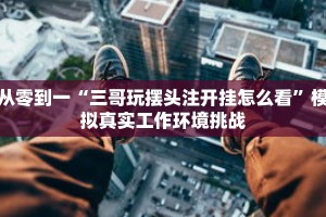 从零到一“三哥玩摆头注开挂怎么看”模拟真实工作环境挑战