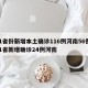 31省份新增本土确诊116例河南56例/31省新增确诊24例河南
