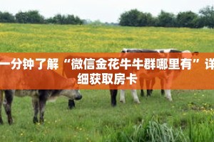 一分钟了解“微信金花牛牛群哪里有”详细获取房卡