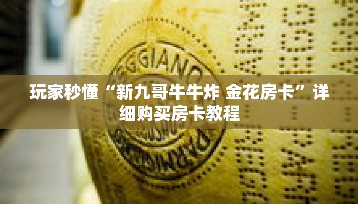 玩家秒懂“新九哥牛牛炸 金花房卡”详细购买房卡教程 玩家秒懂“新九哥牛牛炸 金花房卡”详细购买房卡教程